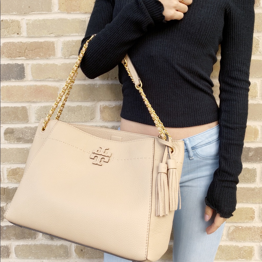 Tory Burch McGraw slouchy tote - Picture 1 of 6